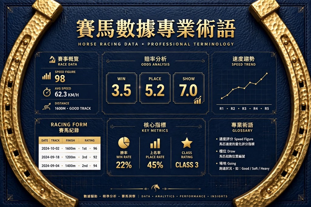 賽馬數據專業術語